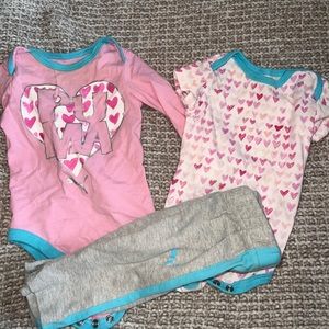 Baby girl puma 3 piece outfit